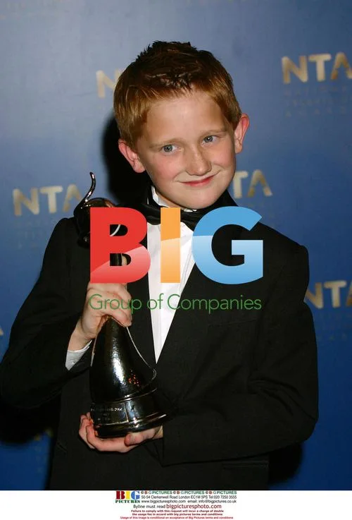Sam Aston at National TV Awards
