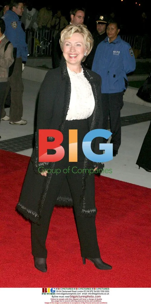 Hillary Clinton at Finding Neverland Premiere