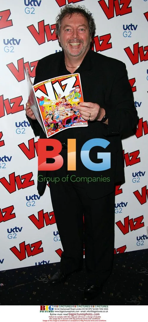 Jeremy Beadle at VIZ Magazine Party