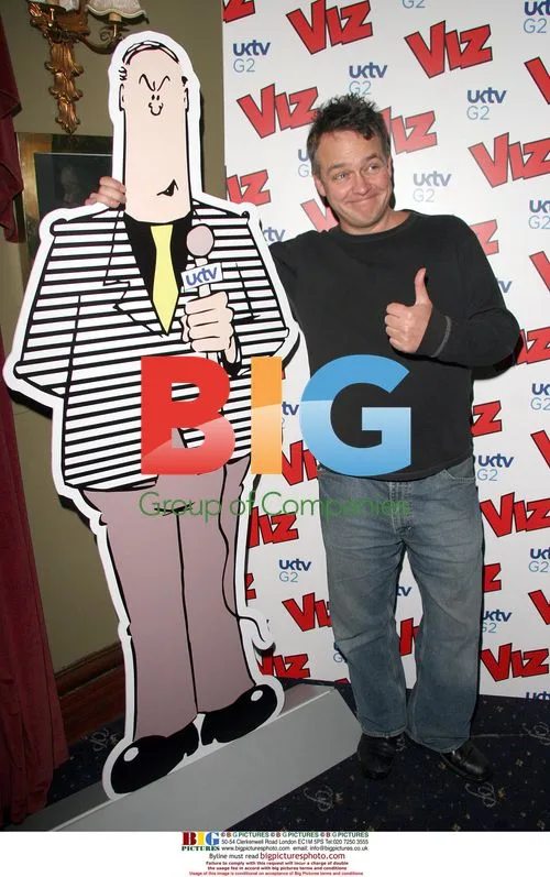 Charlie Higson at VIZ Magazine Party