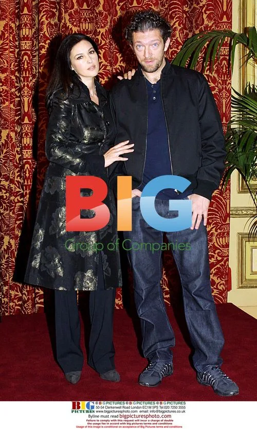 Vincent Cassel and Monica Belluci at 'Agents Secrets' Presentation