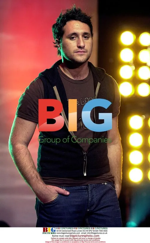 Antony Costa of Blue Performing on Stage in Milan