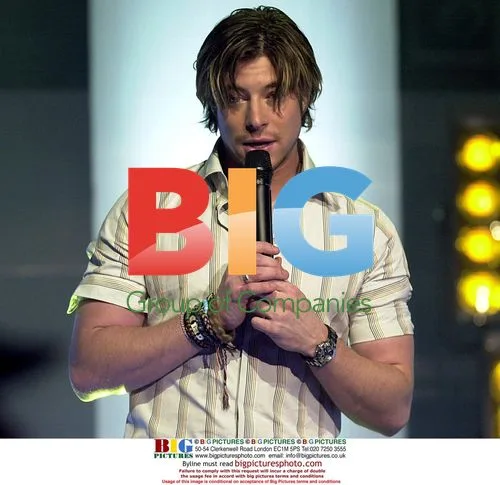 Duncan James from Blue performs in Milan