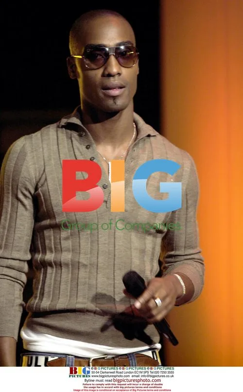 Singer Simon Webbe of Boy Band Blue Performs in Milan