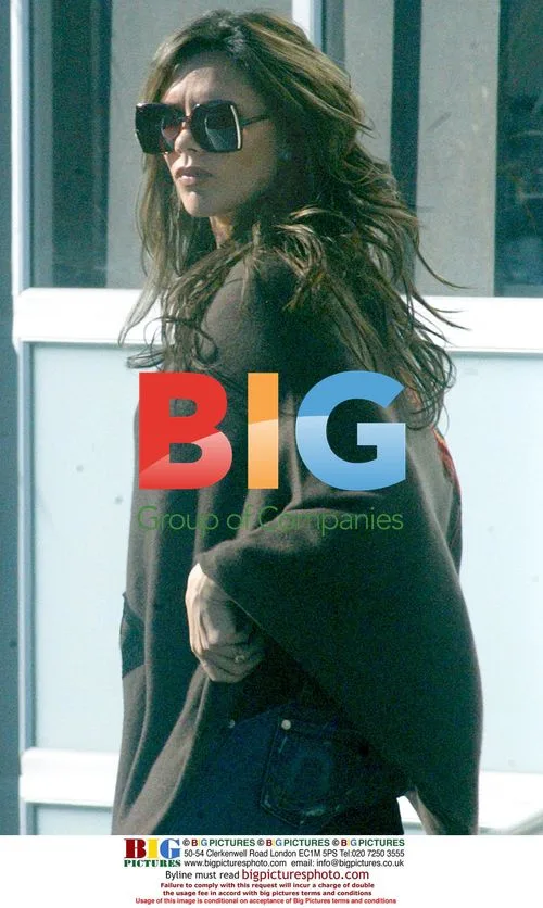 Victoria Beckham Leaving Studio