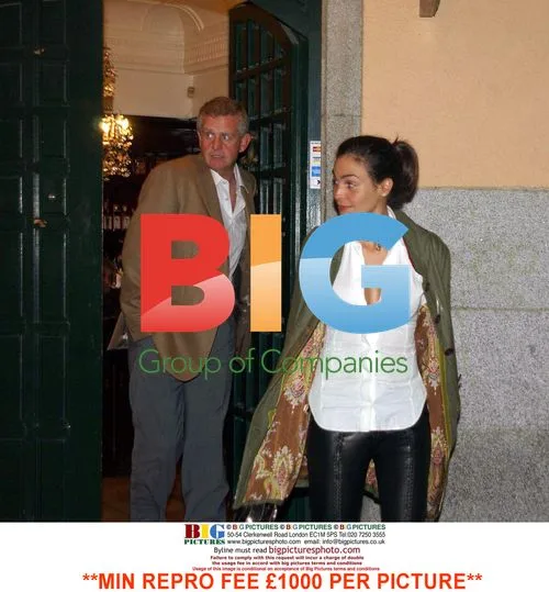 Ines Sastre and Colin Montgomery out in Madrid