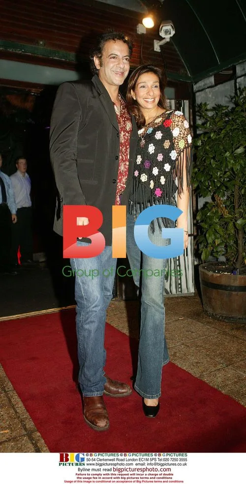 Actors Jimmi Harkishin and Shobna Gulati at Fancy Dress Party