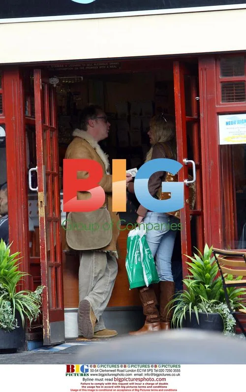 Vic Reeves and Nancy Sorrell Shopping