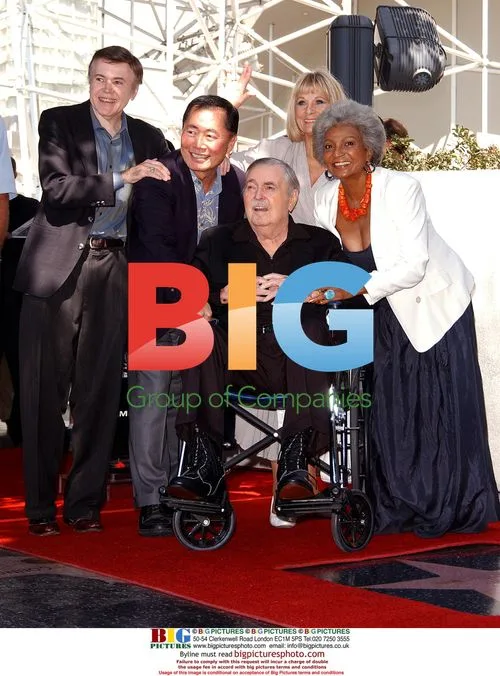 Star Trek Cast at James Doohan's Walk of Fame Ceremony