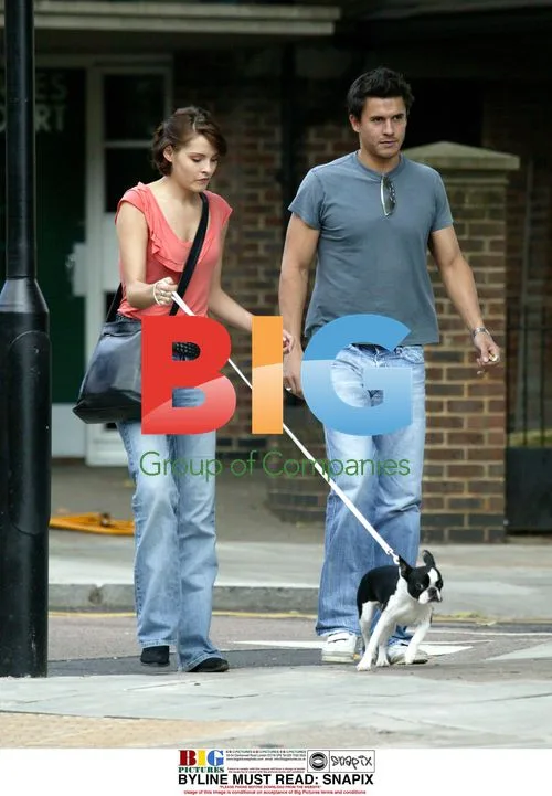 Jeremy Edwards with New Girlfriend and Dog