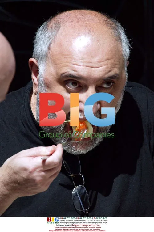 Alexei Sayle Pulls Faces Eating Lunch