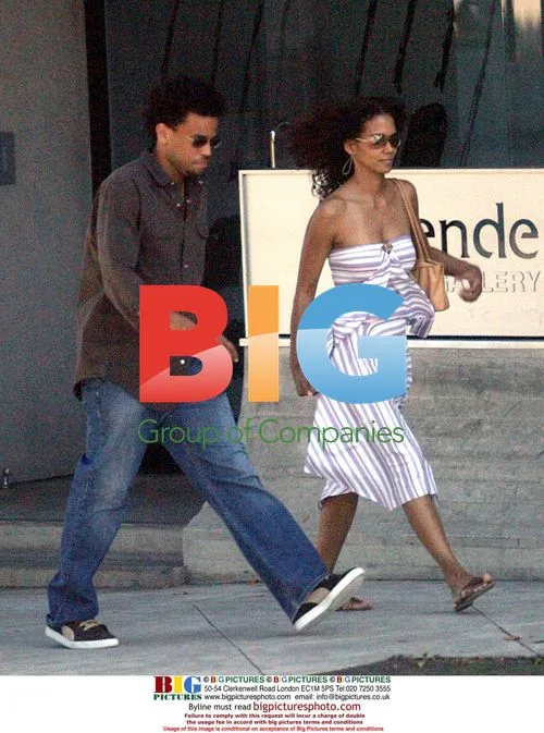 Halle Berry and Michael Ealy shopping