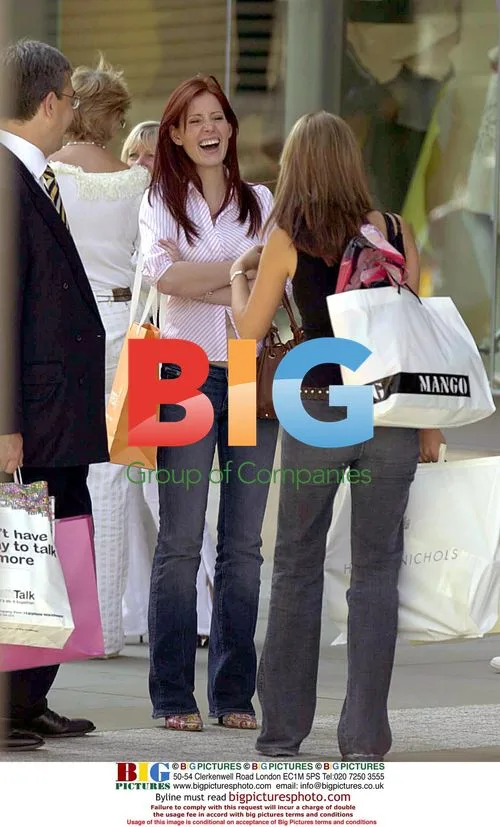 Samia Ghadie and Amy Nuttall shopping in Manchester