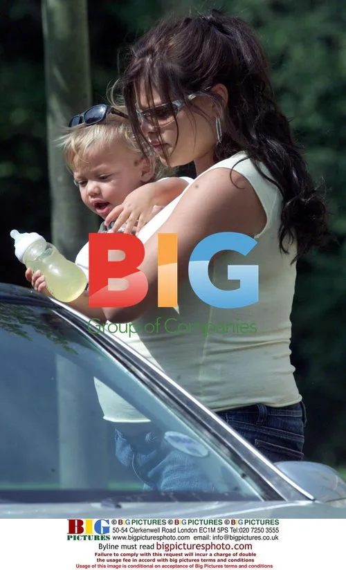 Jade Goody Leaves Home with Son Bobby