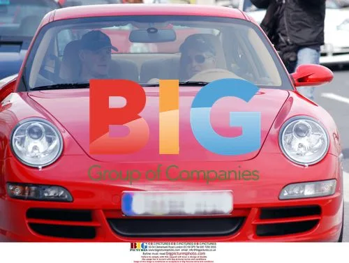 Paul Newman Driving Porsche at Barretts Town