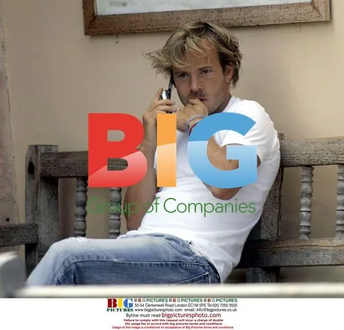 Stephen Dorff Chatting on His Mobile
