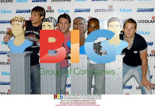 Boy band Blue immortalized in Lego