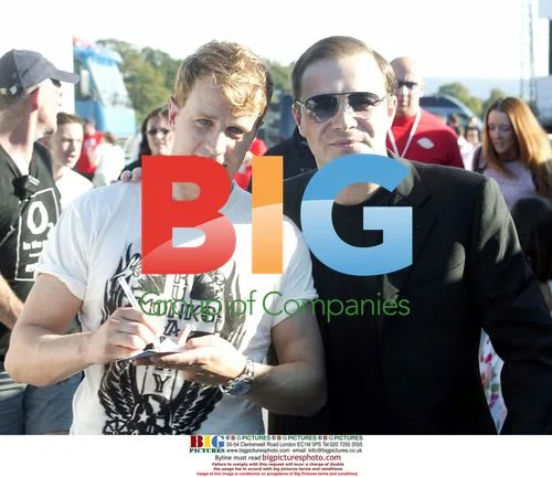 Westlife Members at Dublin Outdoor Concert