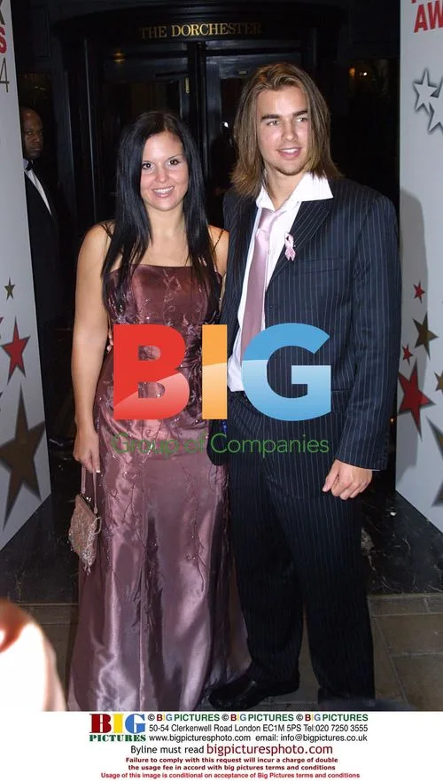 Michelle and Stu at 2004 TV Quick Awards