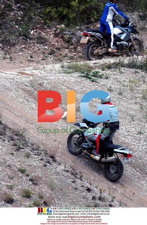 Brad Pitt Motorcross Bike Training