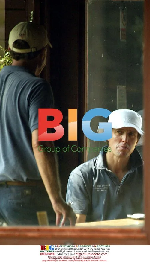 Hugh Grant Golfing with Friends