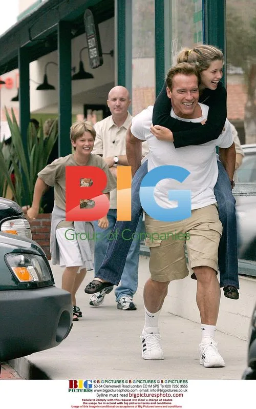 Arnold Schwarzenegger Family Outing in Malibu