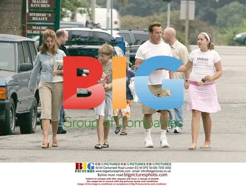 Arnold Schwarzenegger Family Outing in Malibu