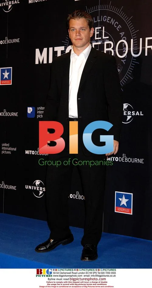 Matt Damon at 'The Bourne Supremacy' Premiere