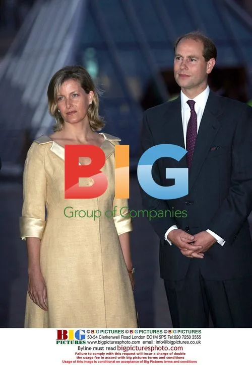 Prince Edward and Sophie Wessex at Lisbon Freeport opening