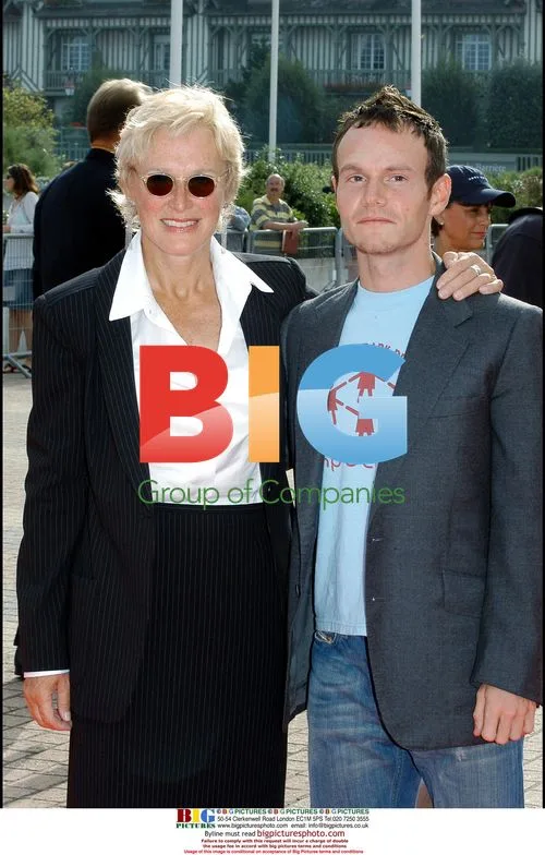Chris Terrio and Glen Close at Deauville Film Festival