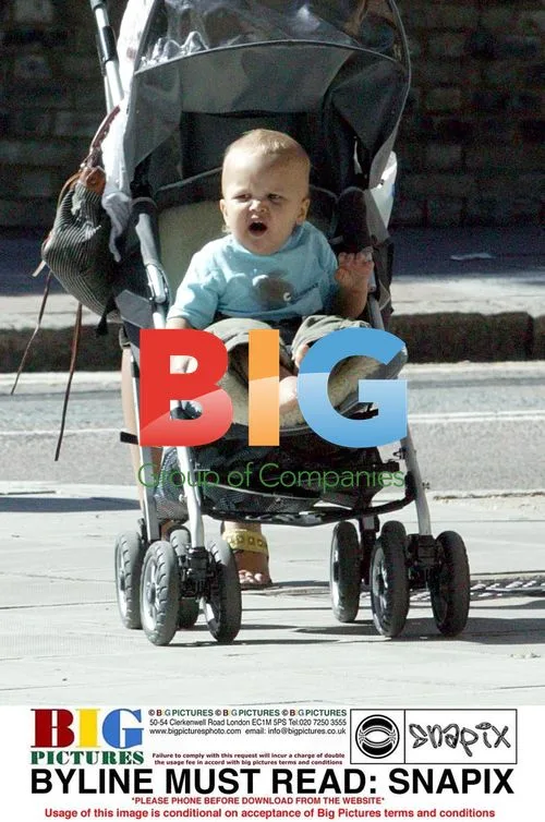 Lisa Moorish and Son Estile Out Shopping