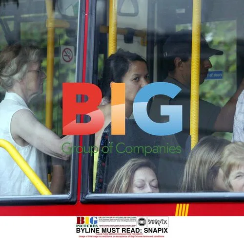 Lisa Moorish takes bus in London