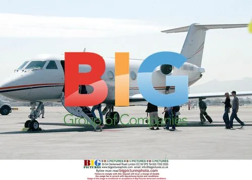 Ben Affleck Boarding Private Jet