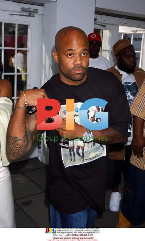 Damon Dash at Olympus Fashion Week 2004