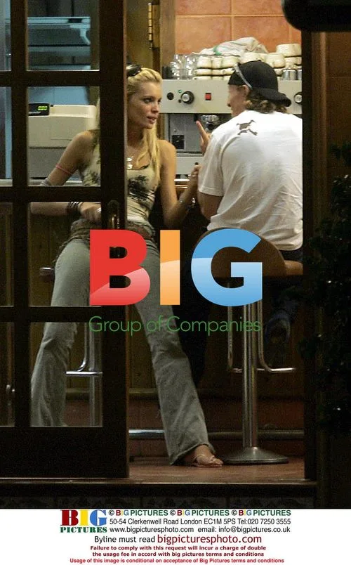 Model Esther Canadas and boyfriend Sete Gibernau in Barcelona