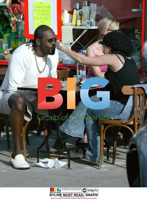 Audley Harrison and Girlfriend Shopping
