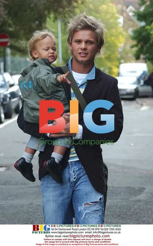 Jeff Brazier and Son Bobby at Tree Planting