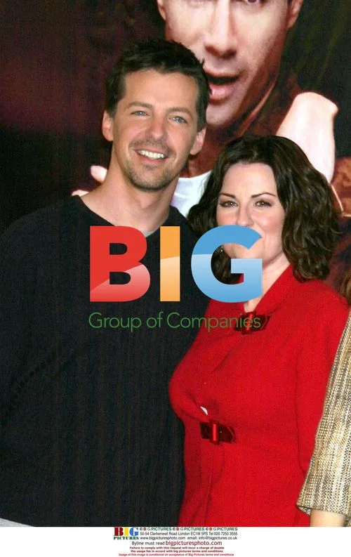 Sean Hayes and Megan Mullally Promote CD