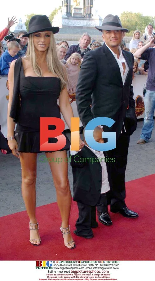 Jordan, Harvey and Peter Andre at Disney Awards
