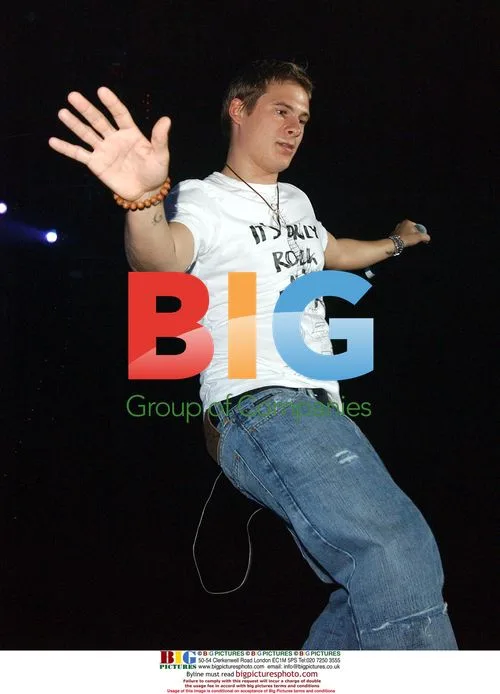 Boy band Blue perform at Wembley Arena