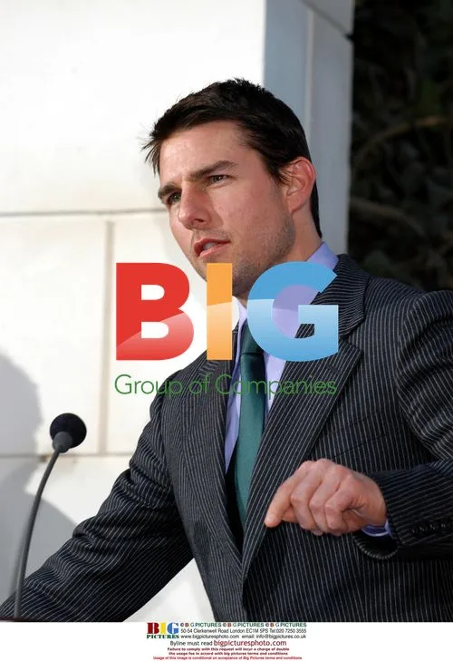 Tom Cruise at Scientology Opening in Madrid