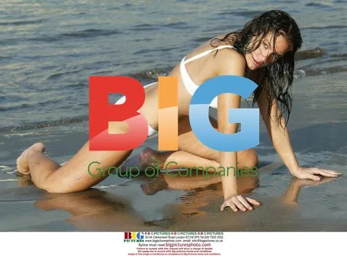 DJ Sassy on photo-shoot in Ibiza