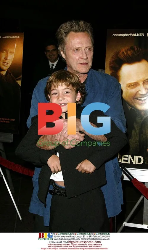 Christopher Walken and Jonah Bobo at 'Around The Bend' premiere
