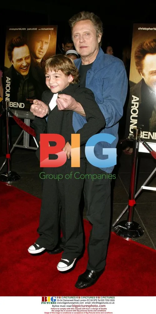 Christopher Walken & Jonah Bobo at 'Around The Bend' Premiere