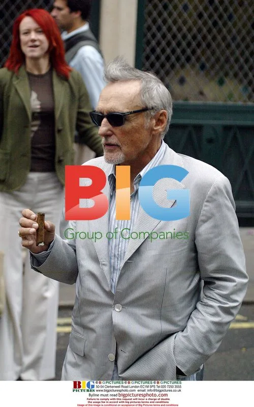 Dennis Hopper Leaving Ivy Restaurant in London