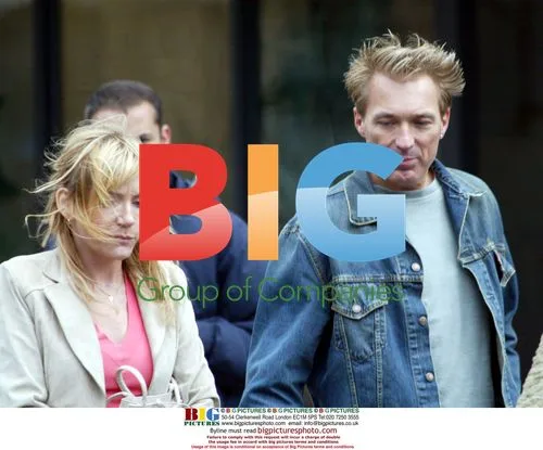 Martin Kemp and Michelle Collins on 'Can't but me Love' set