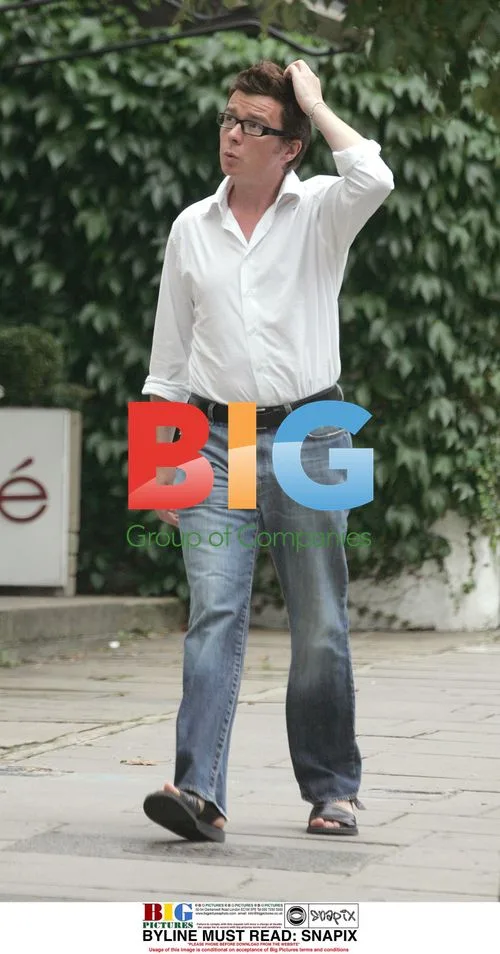 Rick Astley Out About in London