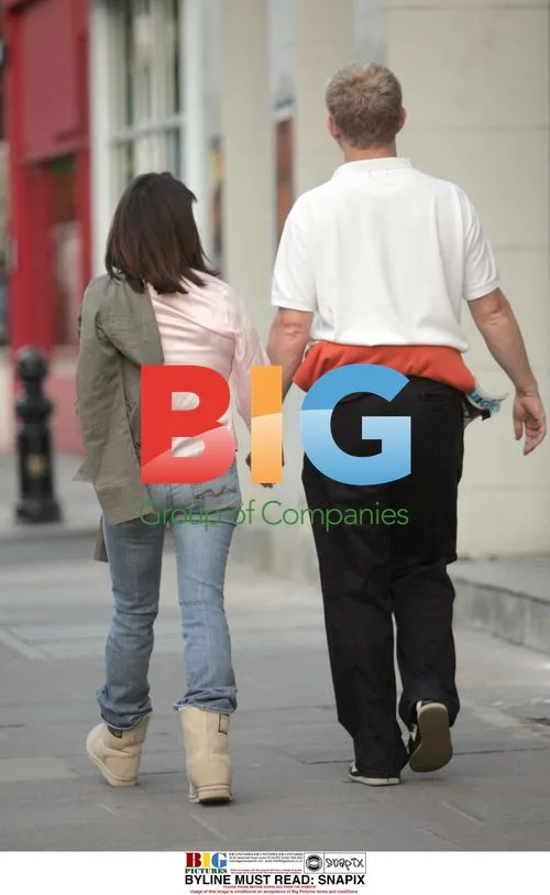 Richard Curtis and Emma Freud Shopping