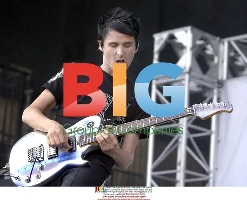 Matt Bellamy of 'Muse' performing