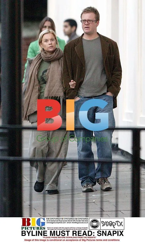 Mariella Frostrup shopping with husband